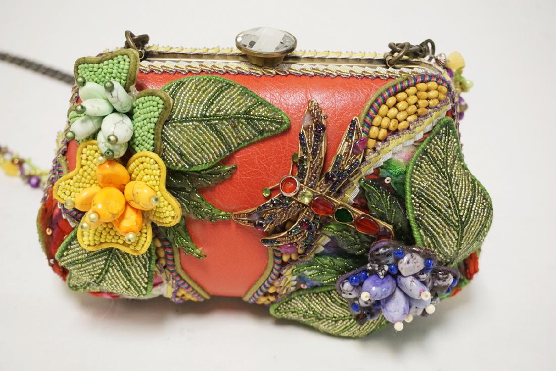 MARY FRANCES BEADED AND JEWELED PURSE. (1 of 1)