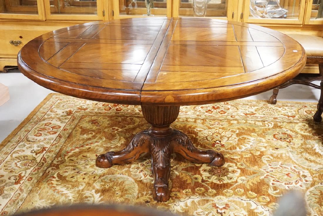 COPELAND AND FERGUSON DINING TABLE WITH CARVED HOOF FEE (1 of 4)