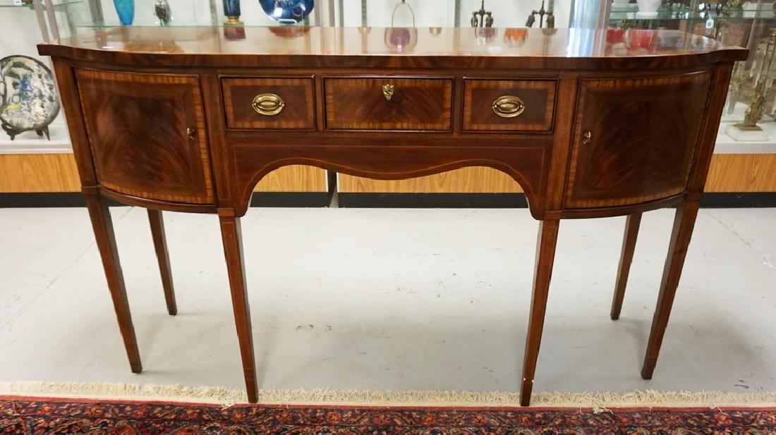 DREXEL *18TH CENTURY* BANDED AND INLAID MAHOGANY (1 of 5)