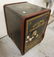 ANTIQUE SAFE. STENCIL DECORATION INCLUDING *MEILINKS - 2