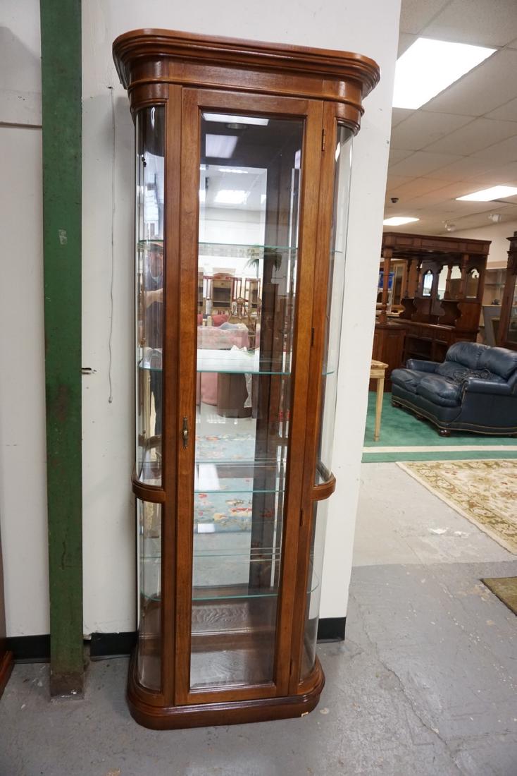 mirrored curio cabinets mirrored curio cabinets