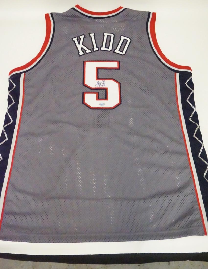 JASON KIDD AUTOGRAPHED NEW JERSEY NETS 