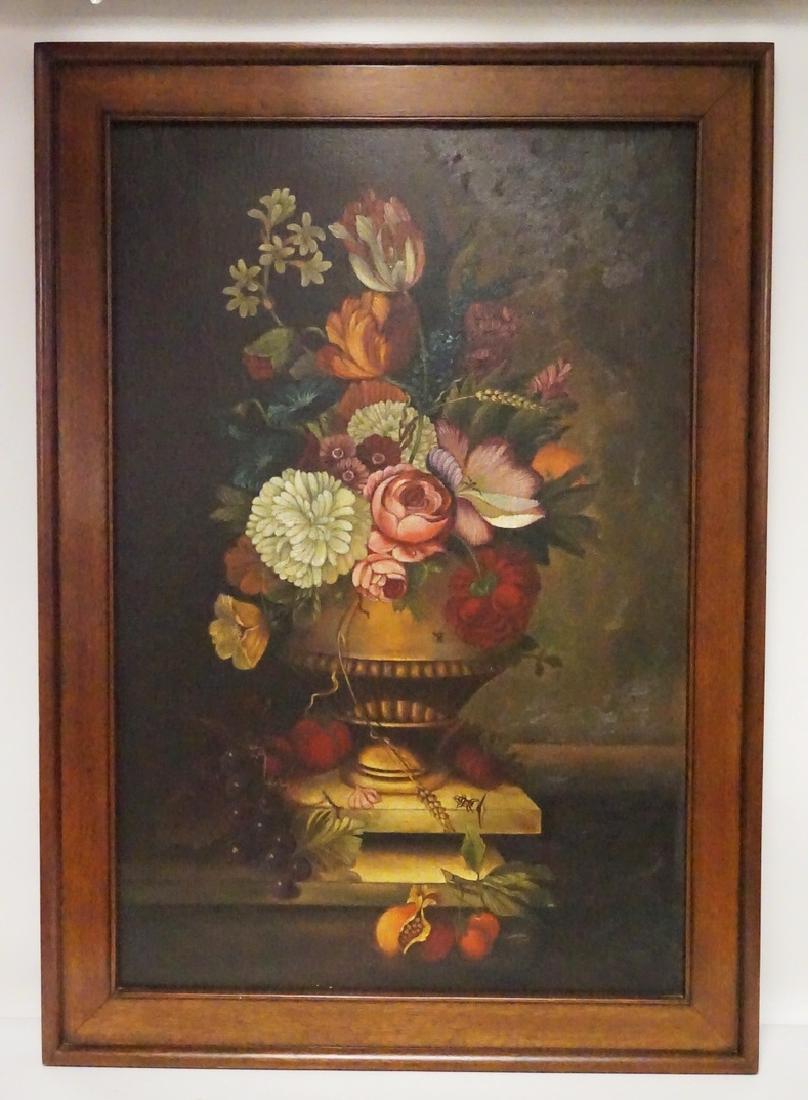 MAITLAND SMITH PAINTING ON BOARD. STILL LIFE OF FRUIT (1 of 2)