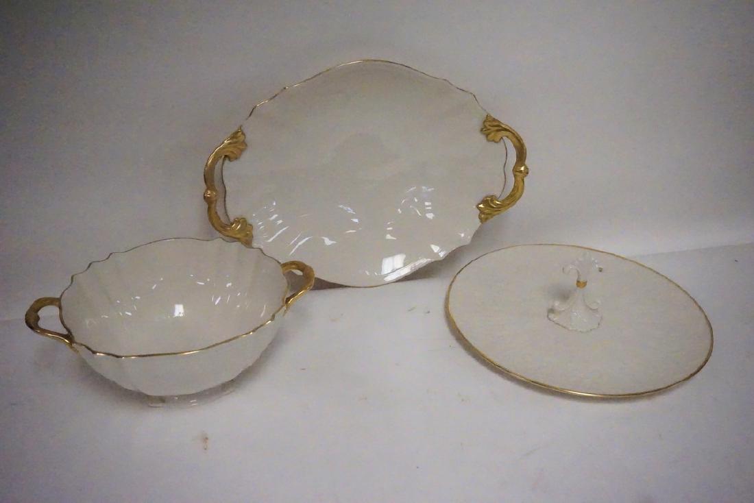 3 LENOX SERVING PIECES. LARGEST PIECE MEASURING 16 1/2 (1 of 3)