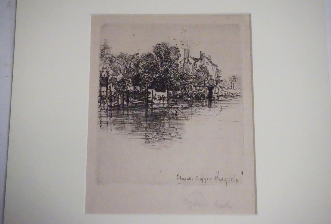 SEYMOUR HADEN ARTISTS PROOF ETCHING TITLED (1 of 2)