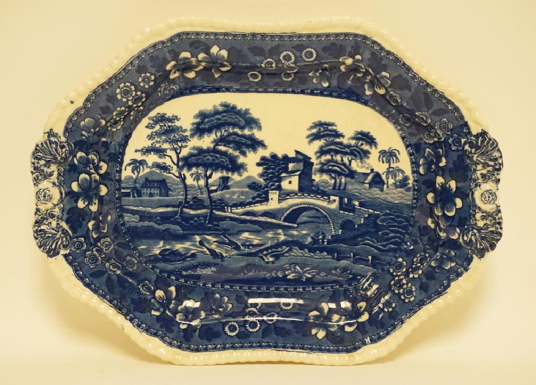 COPELAND SPODE BLUE TRANSFERWARE *SPODE'S TOWER* (1 of 3)