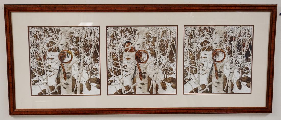 BEV DOOLITTLE *TWO MORE INDIAN HORSES* NATIVE AMERICAN (1 of 3)