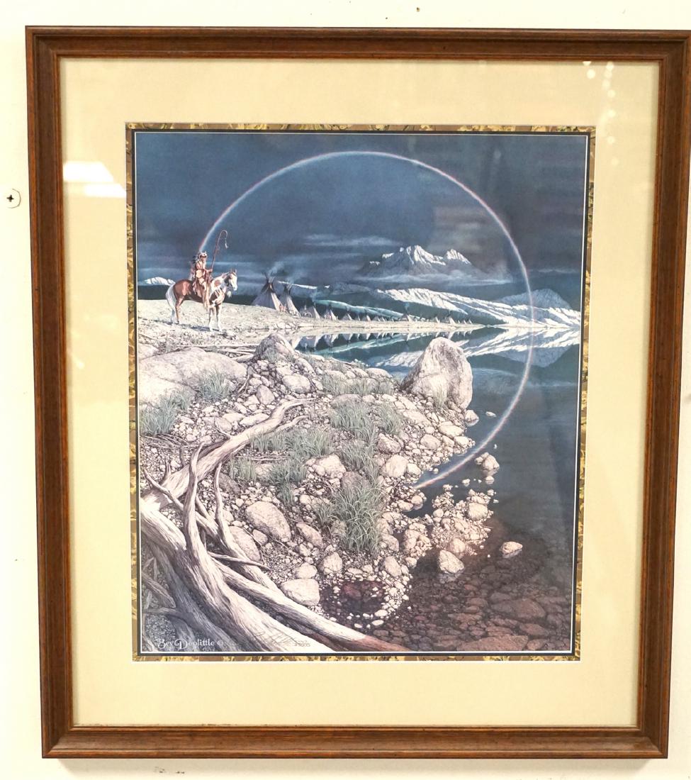 BEV DOOLITTLE *THE SENTINEL* NATIVE AMERICAN THEMED (1 of 4)