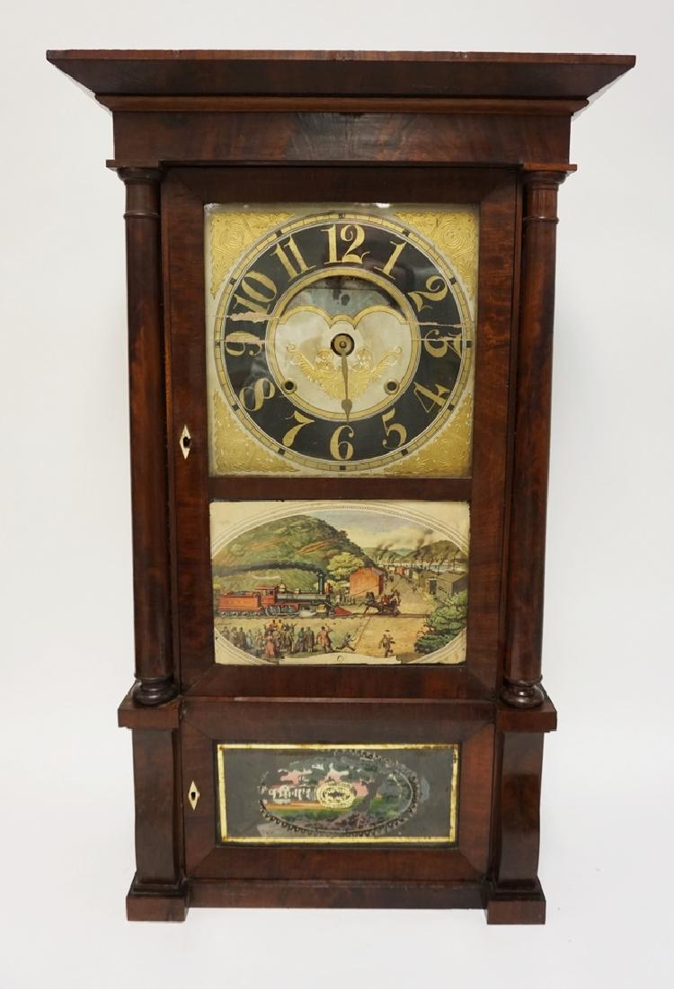 BIRGE, GILBERT AND COMPANY 19TH C MANTLE CLOCK WITH (1 of 3)
