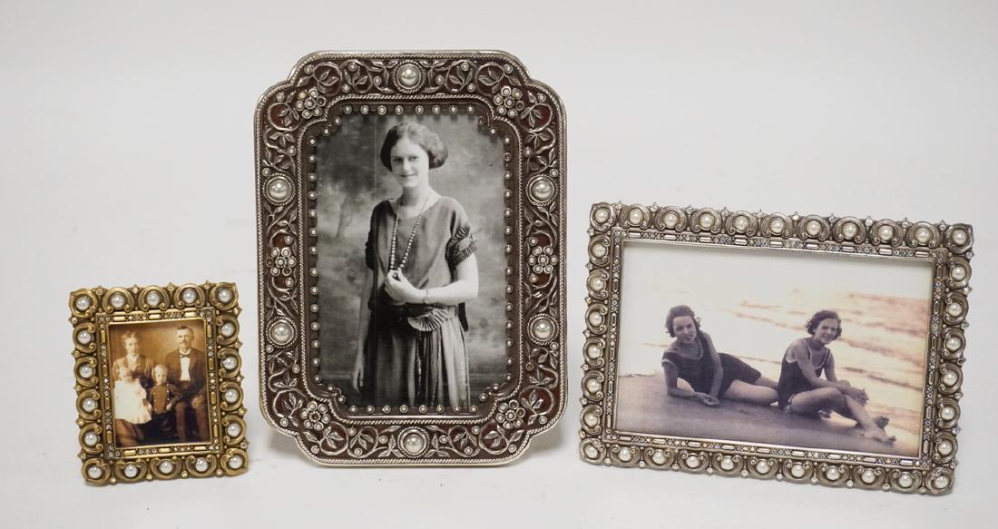 LOT OF 3 BERIBI LIMITED EDITION PHOTO FRAMES. 2 WITH (1 of 2)