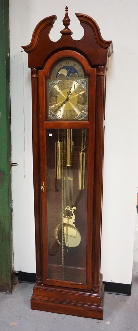 RIDGEWAY TALL CASE CLOCK 83 ½ INCHES HIIGH. 22 ¼ INCHES (1 of 2)