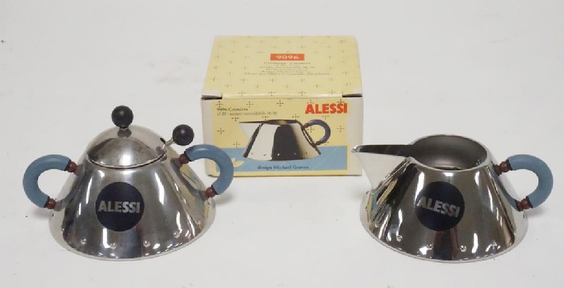 ALESSI CREAM & SUGAR: ALESSI CREAM & SUGAR. COMES WITH THE BOX OF THE CREAMER.