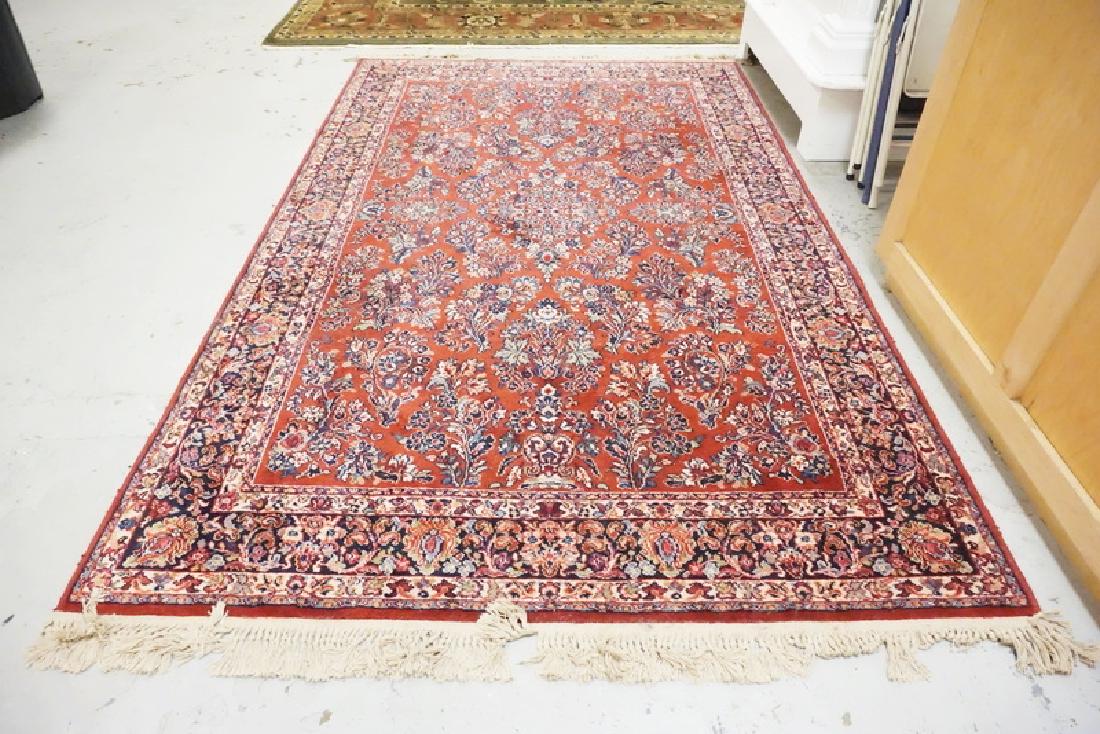KARISTAN AREA RUG: KARISTAN AREA RUG. 5 FT 9 IN X 9 FT