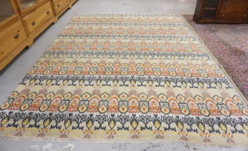 COLORFUL ROOM SIZE RUG: ROOM SIZE RUG. 9 FT X 12 FT