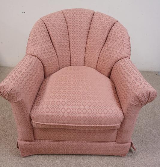 ROWE UPHOLSTERED SWIVEL ROCKER: ROWE UPHOLSTERED SWIVEL ROCKER
