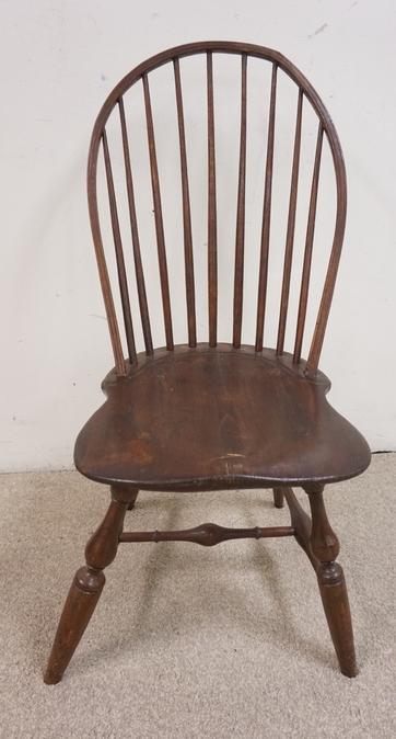 ANTIQUE HOOP BACK WINDSOR CHAIR: ANTIQUE HOOP BACK WINDSOR CHAIR