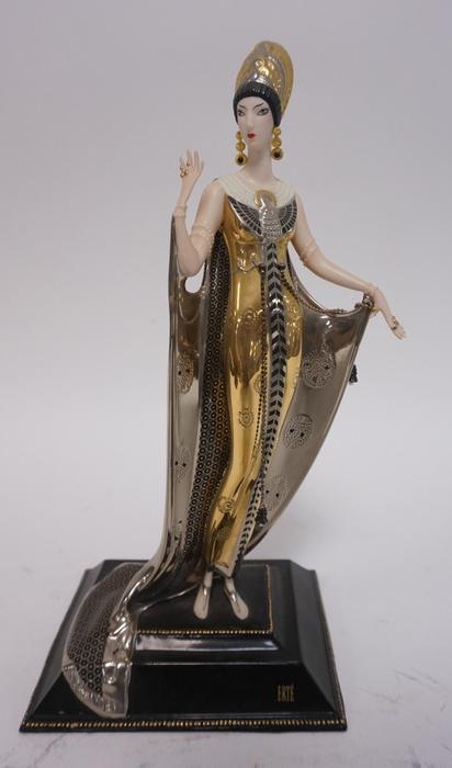 FRANKLIN MINT ERTE LIM ED FIGURE: FRANKLIN MINT ETRE, *ISIS* LIMITED EDITION NO. A2193, 10 3/4 IN H