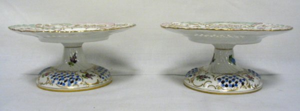 PR OF DRESDEN BOLTED TAZZAS FOR OVINGTON BROTHERS;  - 2