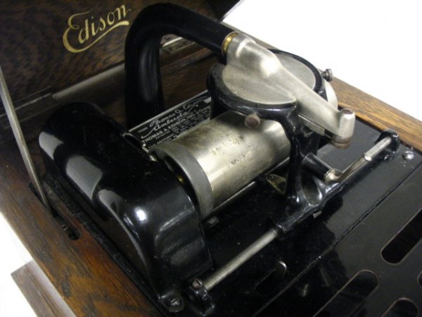 EDISON AMBEROLA TABLE TOP VICTROLA MODEL 30L 12 3/ - 7
