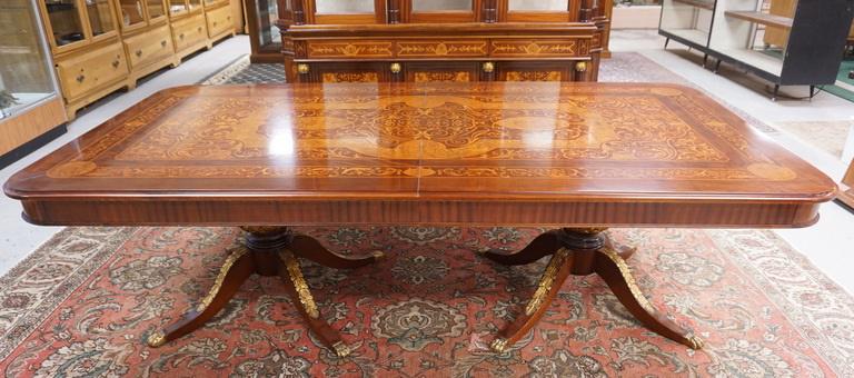 ITALIAN INLAID DINING TABLE (1 of 6)