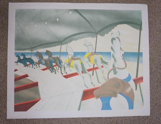 CLARENCE H CARTER SERIGRAPH (1 of 1)