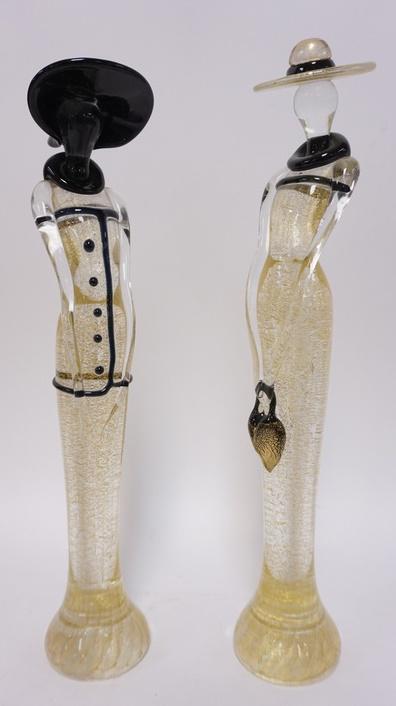 BLOWN ART GLASS FIGURES (1 of 3)