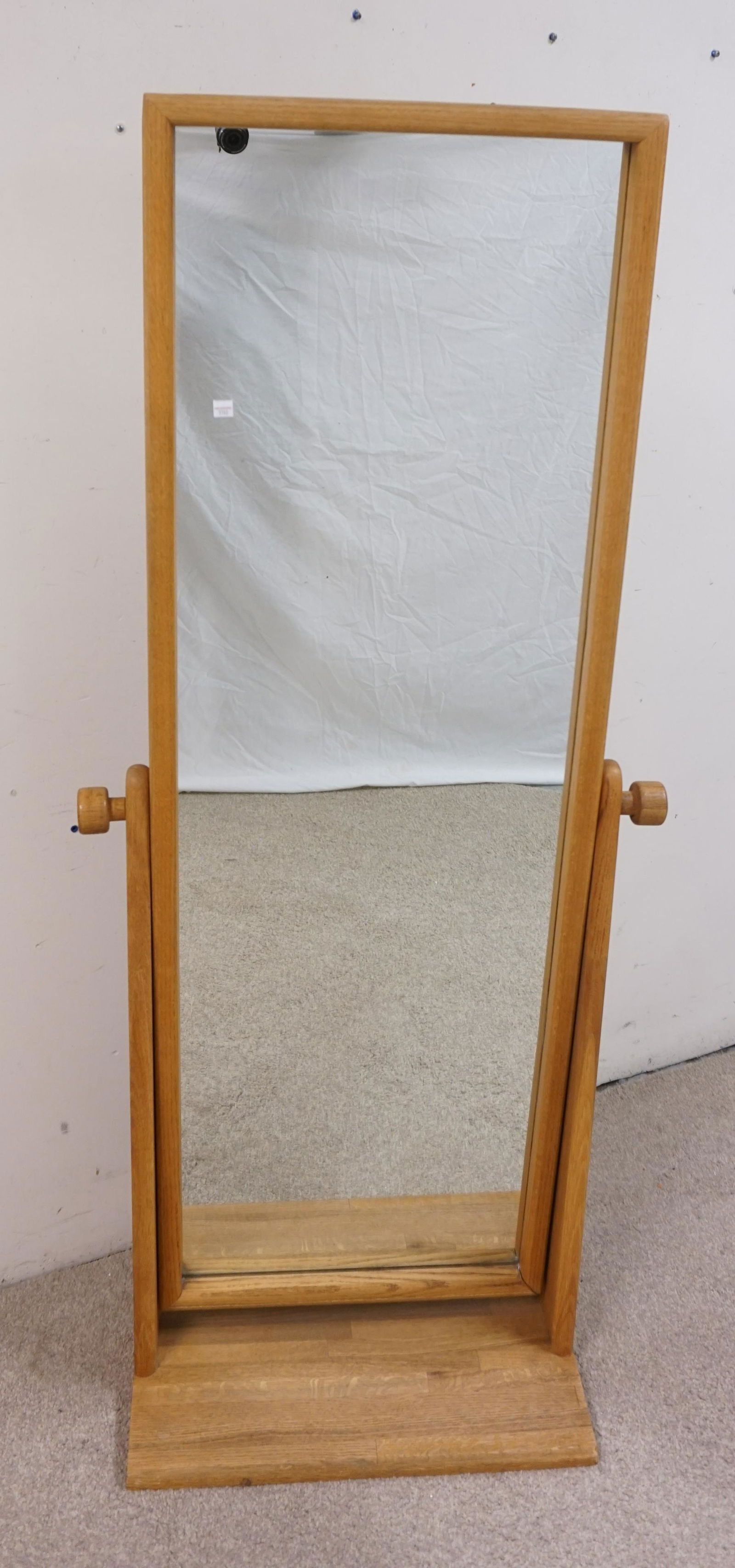 DANISH MODERN CHEVAL MIRROR (1 of 2)