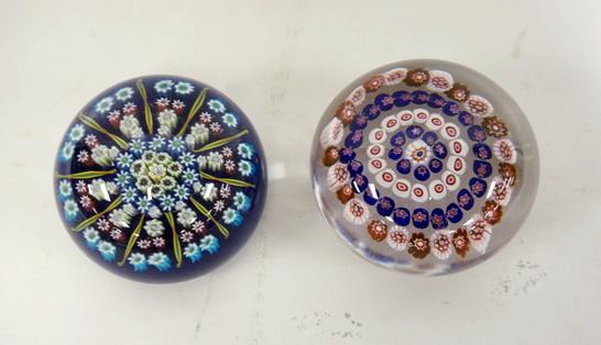 MILLEFIORI PAPERWEIGHTS (1 of 7)