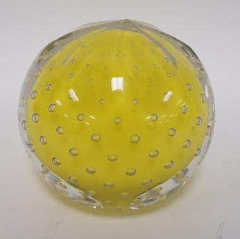 BLOWN GLASS PAPERWEIGHT (1 of 3)