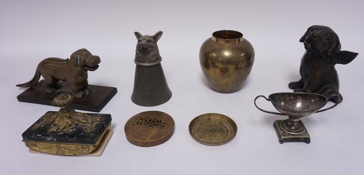 LOT OF 8 ASSORTED METAL OBJECTS (1 of 4)