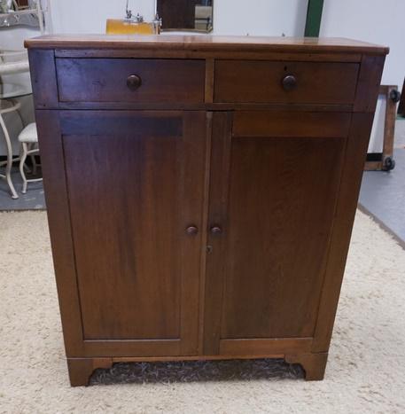 ANTIQUE JAM CUPBOARD (1 of 3)