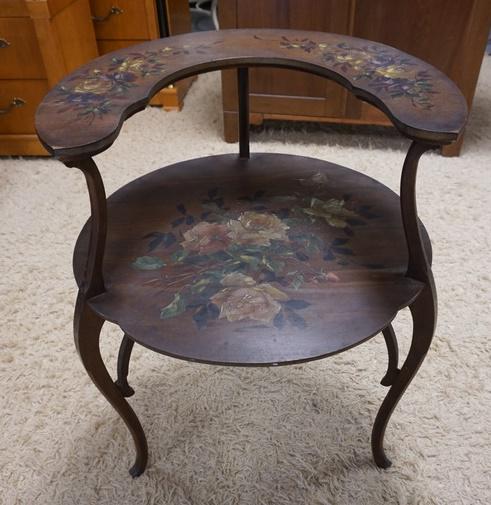 VICTORIAN STEP BACK SHELF (1 of 2)