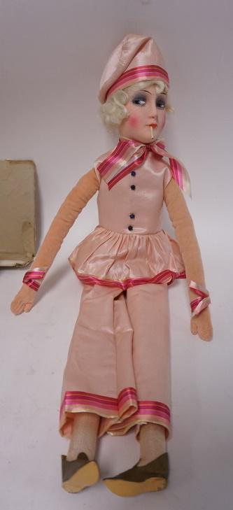 BOUDOIR DOLL WOMAN: BOUDOIR DOLL WOMAN SMOKING 19 IN HIGH