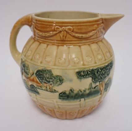 ROSEVILLE POTTERY PITCHER (1 of 3)