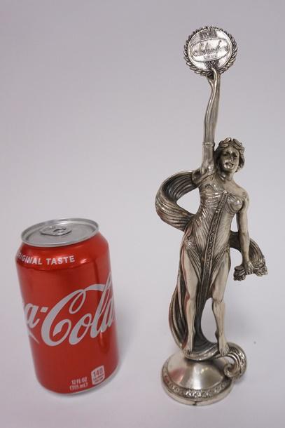 ANTIQUE SCHAEFER BEER GIRL (1 of 4)