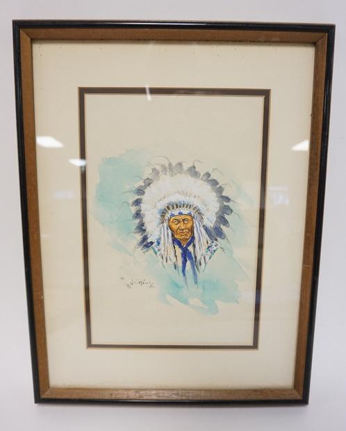 WATERCOLOR BY WILLIAM RAINS (1 of 3)