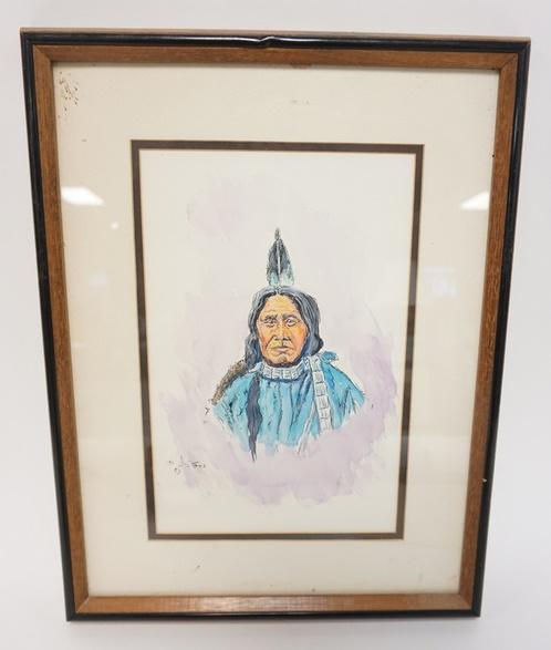 WATERCOLOR BY WILLIAM RAINS (1 of 3)