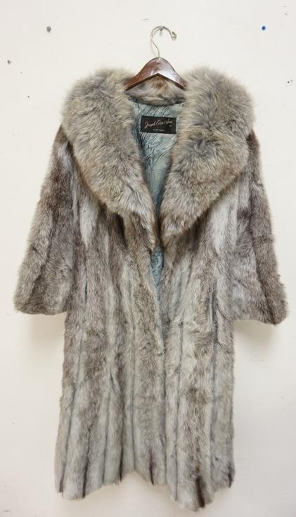 JOSEPH CORN AND SON FUR COAT: JOSEPH CORN AND SON FUR COAT