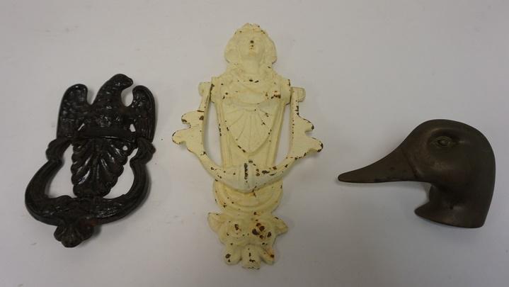 3 METAL DOOR KNOCKERS (1 of 2)
