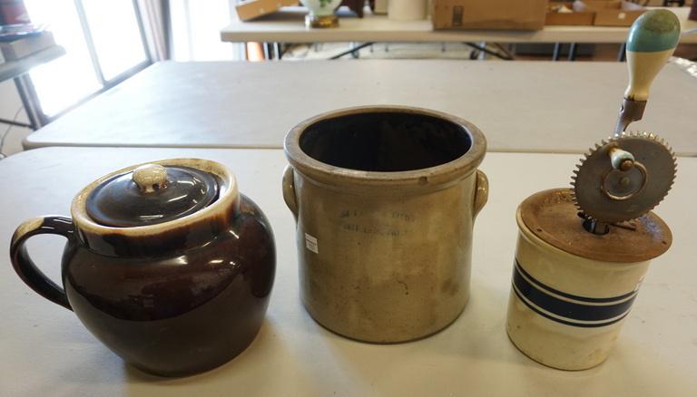 LOT MIXER, BEAN POT, AND CROCK (1 of 1)