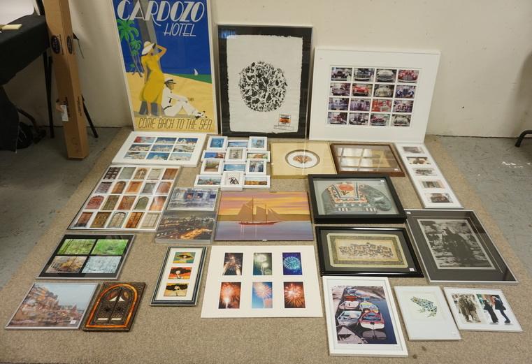 LARGE LOT ARTWORK & FRAMES (1 of 1)