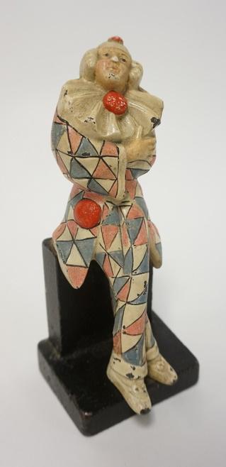 CAST IRON DOOR STOP JESTER (1 of 2)