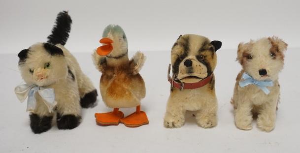 4 SMALL STEIFF ANIMALS (1 of 2)
