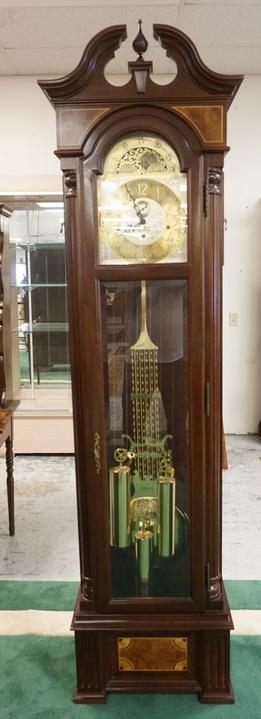 HAMILTON *LANCASTER COUNTY* TALL CASE CLOCK (1 of 6)