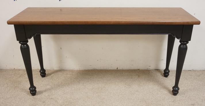 THOMASVILLE SOFA TABLE: THOMASVILLE SOFA TABLE, 52 IN X 17 IN 26 1/2 IN H