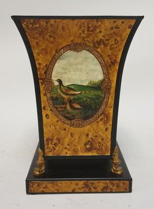 JEANNE REEDS LTD DECORATIVE TIN VASE (1 of 2)