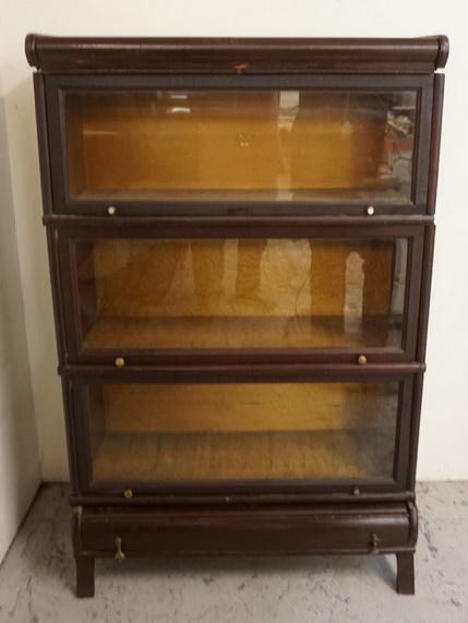 MACEY 3 STACKED BOOKCASE AS IS (1 of 1)