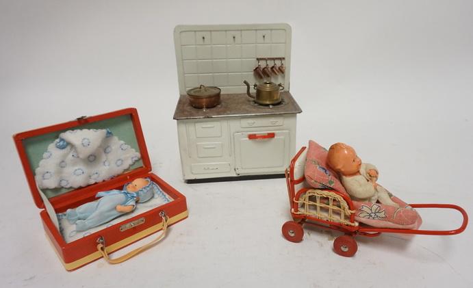 3 PC DOLL & TOY LOT (1 of 4)