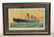 FRAMED PRINT G E TURNER QUEEN MARY CRUISE SHIP