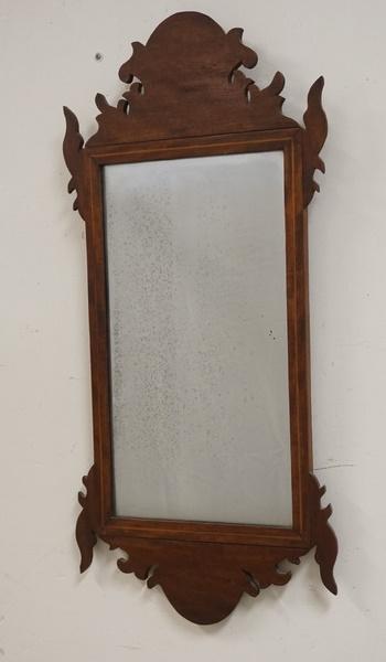 ANTIQUE CHIPPENDALE MIRROR (1 of 2)